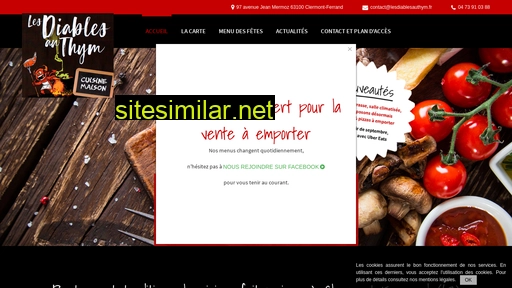 lesdiablesauthym.fr alternative sites