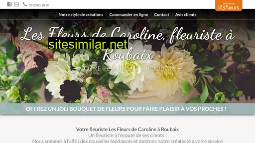 lesfleursdecaroline-roubaix.fr alternative sites