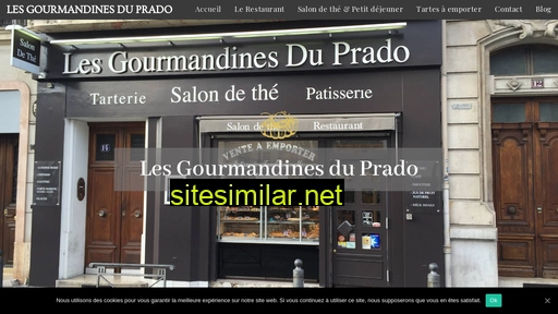 lesgourmandinesduprado.fr alternative sites
