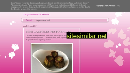 lesgourmandrines.fr alternative sites