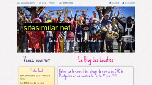 leslousticsdupic.fr alternative sites
