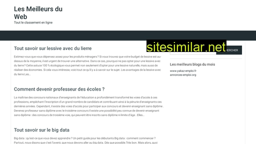 lesmeilleursduweb.fr alternative sites