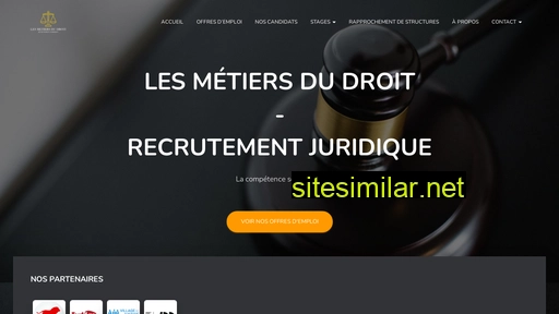 lesmetiersdudroit.fr alternative sites