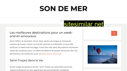 lesondemer.fr alternative sites