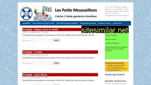lespetitsmoussaillons-honfleur.fr alternative sites