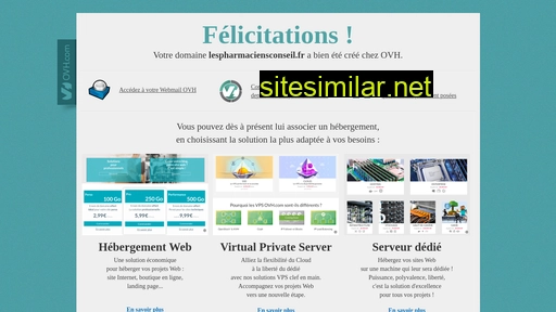 lespharmaciensconseil.fr alternative sites