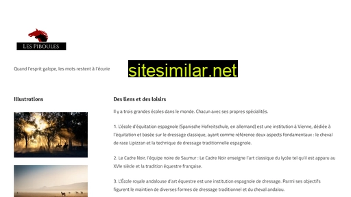 lespiboules.fr alternative sites