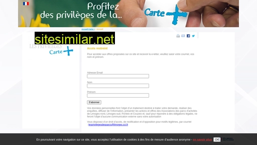 lesprivilegesdesparcs.fr alternative sites