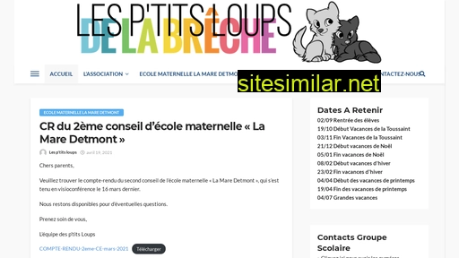 lesptitsloupsdelabreche.fr alternative sites