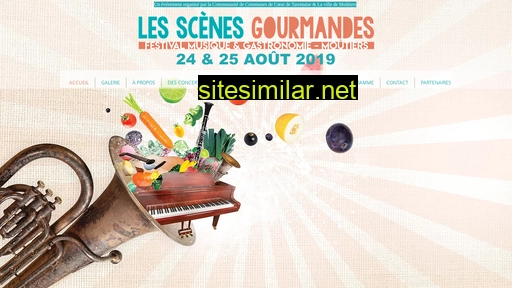 lesscenesgourmandes.fr alternative sites