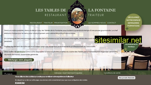 lestablesdelafontaine.fr alternative sites