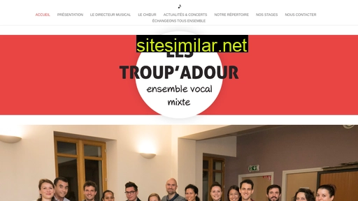 lestroupadour.fr alternative sites