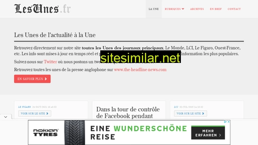 lesunes.fr alternative sites