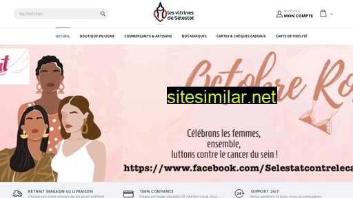 lesvitrinesdeselestat.fr alternative sites