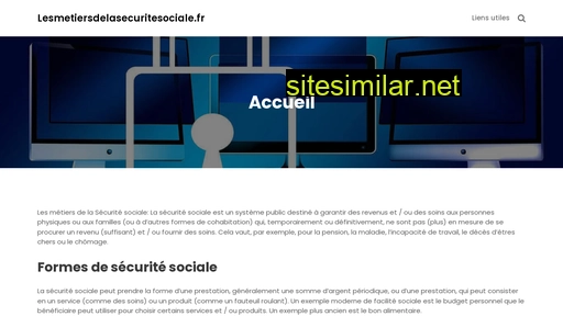 lesmetiersdelasecuritesociale.fr alternative sites
