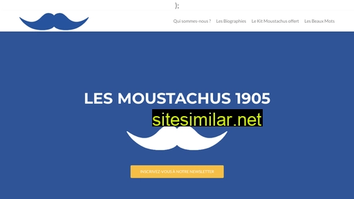 lesmoustachus1905.fr alternative sites