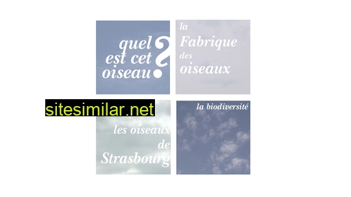 lesoiseauxdanslaville.fr alternative sites