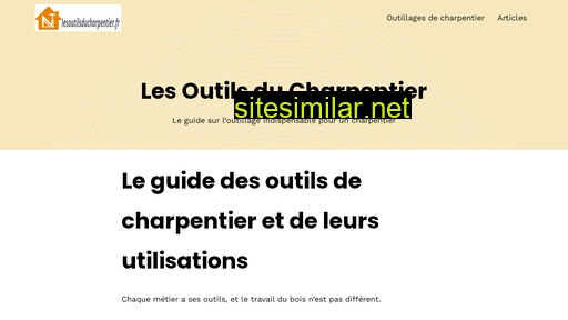 lesoutilsducharpentier.fr alternative sites