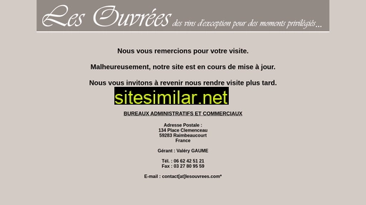 lesouvrees.fr alternative sites