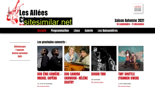 les-allees-chantent.fr alternative sites
