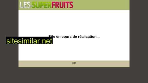 les-superfruits.fr alternative sites