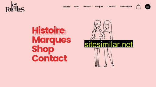 lespalettes.fr alternative sites