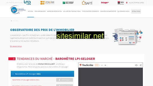 lespriximmobiliers.fr alternative sites