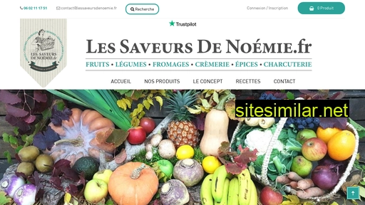 lessaveursdenoemie.fr alternative sites
