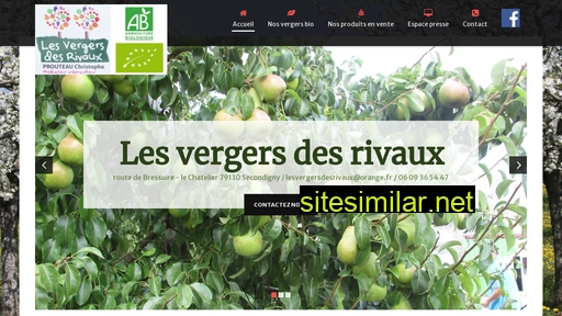 lesvergersdesrivaux.fr alternative sites