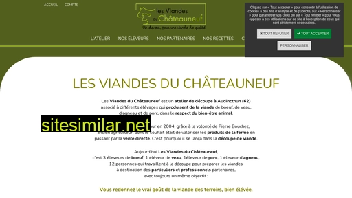 lesviandesduchateauneuf.fr alternative sites