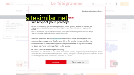 letelegramme.fr alternative sites