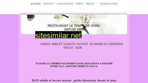 letempsdevivre.fr alternative sites