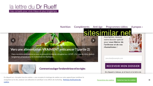 lettre-docteur-rueff.fr alternative sites