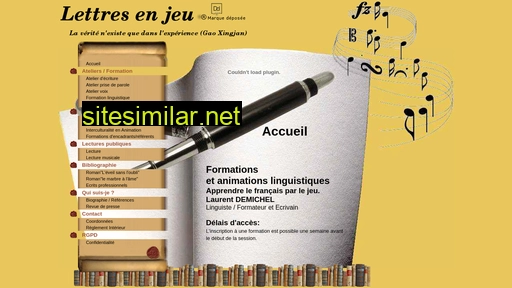 lettres-en-jeu.fr alternative sites