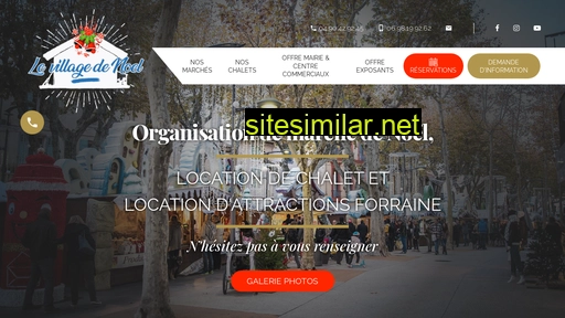levillagedenoel.fr alternative sites