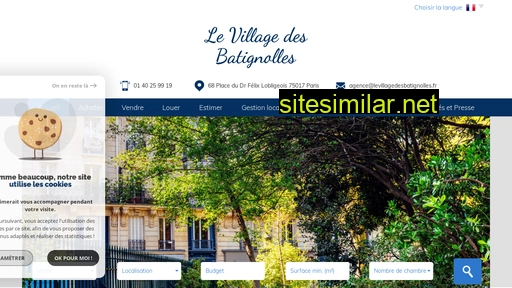 levillagedesbatignolles.fr alternative sites