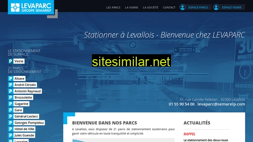 levaparc.fr alternative sites