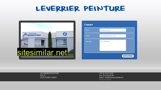 leverrier-peinture.fr alternative sites