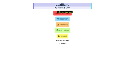 lexiflaire.fr alternative sites