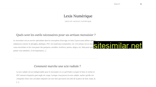 Lexis-numerique similar sites