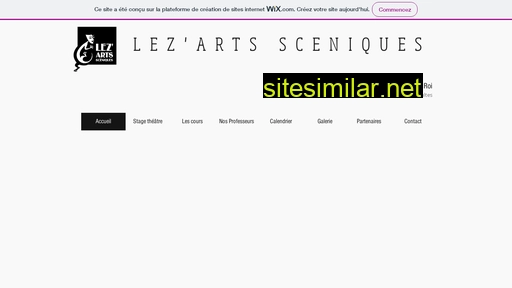 lezarts-sceniques.fr alternative sites