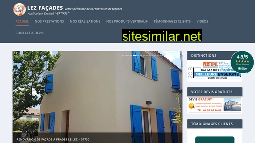 lez-facades.fr alternative sites