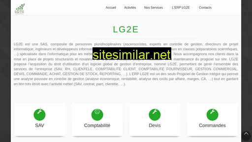 lg2e.fr alternative sites