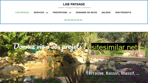 Lgb-paysage similar sites