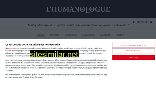 lhumanologue.fr alternative sites