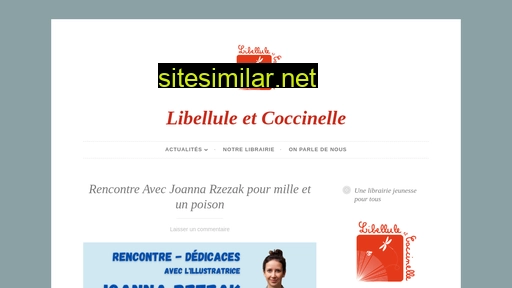 Libelluleetcoccinelle similar sites