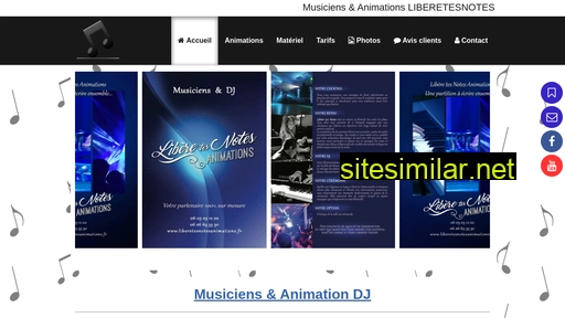 liberetesnotesanimations.fr alternative sites