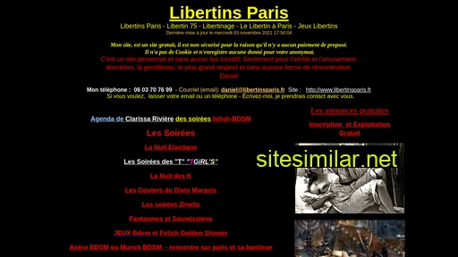 libertinsparis.fr alternative sites