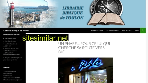 librairie-bible-toulon.fr alternative sites