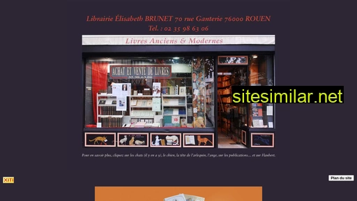 librairie-elisabeth-brunet.fr alternative sites